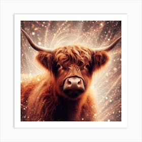 Highland Cow 20 Art Print