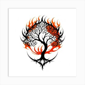 Tree Of Life Tattoo Art Print