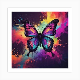 Butterfly Painting 279 Art Print