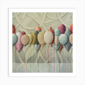 Balloons 12 Art Print