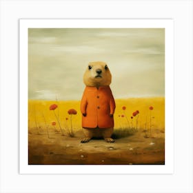 Ground Squirrel Art Print