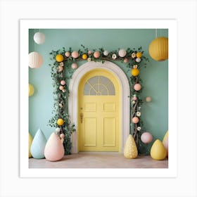 Easter Door 4 Art Print