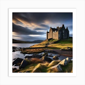 Scotland Castle Art Print