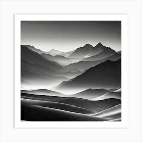 Sand Dunes 3 Art Print