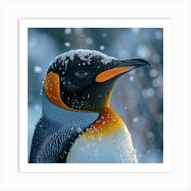 King Penguin 15 Art Print