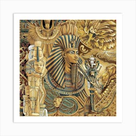 Egyptian Art Art Print