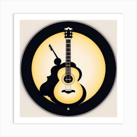 Acoustic Guitar 4 Art Print