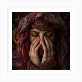 Arabian Sadness Art Print