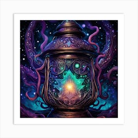 Lantern Of The Gods Art Print