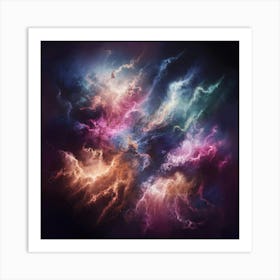 Abstract Nebula 1 Art Print