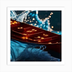 Boat In The Water Art Print