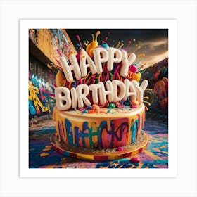 Happy Birthday 2 Art Print