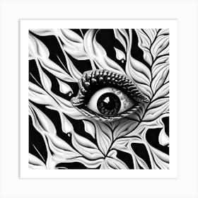 Eye Of The Forest Art Print