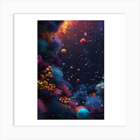 Abstract Painting 16 Art Print