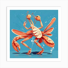 Crab! 3 Art Print