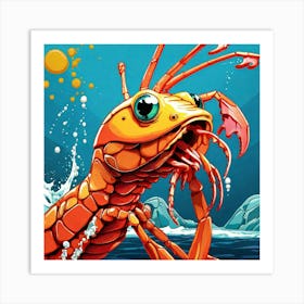 Crawfish 7 Art Print