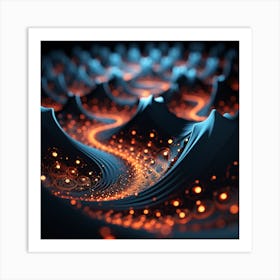 Abstract Fractal 1 Art Print