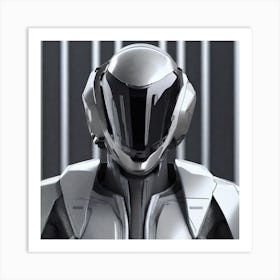 Futuristic Space Suit 7 Art Print