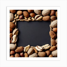 Frame Of Nuts 11 Art Print