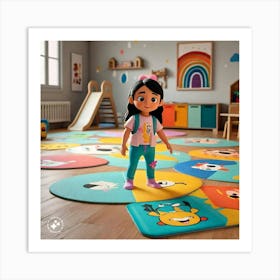 Children'S Playroom Art Print