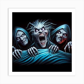 Three Demons Art Print