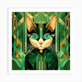 Cat Art Art Print