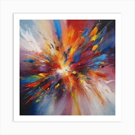 Explosion Art Print