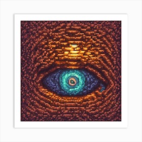 Eye Of The Gods 1 Art Print