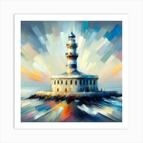 Lighthouse Of Alexandria 2 Art Print