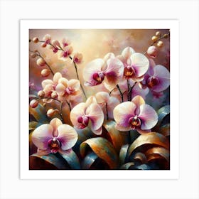 Orchids 5 Art Print