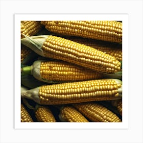 Corn On The Cob 2 Art Print