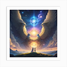Mythical Forces Art Print