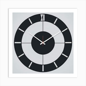 Clock 1 Art Print