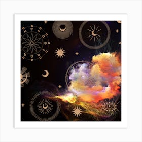 Galaxy Art Print 4 Art Print