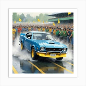 Car Art 422 Art Print