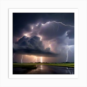 Lightning Storm 1 Art Print