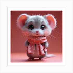 Cute Mouse 21 Art Print