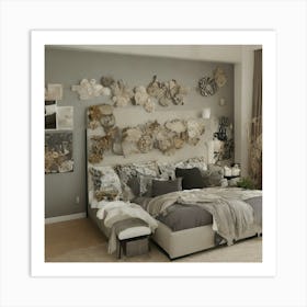 Modern Bedroom 7 Art Print