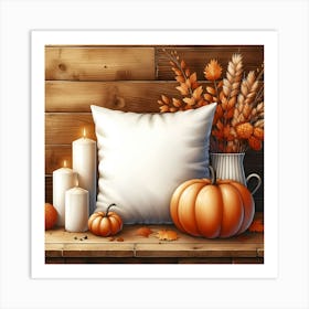 Autumn Background Art Print