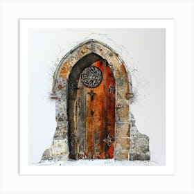 Door To The Past Art Print