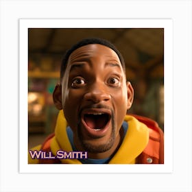 Will Smith 1 Art Print