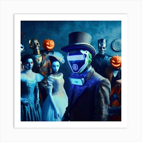 Halloween Party 12 Art Print