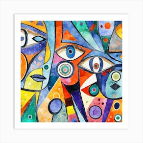 Abstract Painting 7 Art Print