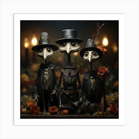 Crows Art Print