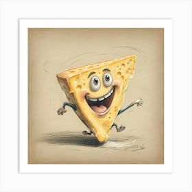 Cheese 7 Art Print