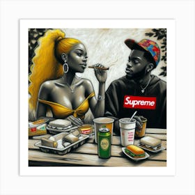 Supreme 4 Art Print