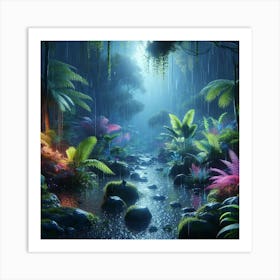 Rain Forest Art Print