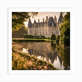 Chateau De La Rochelle Art Print