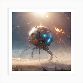 Spaceship Art Print