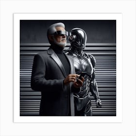 Robot Man 8 Art Print